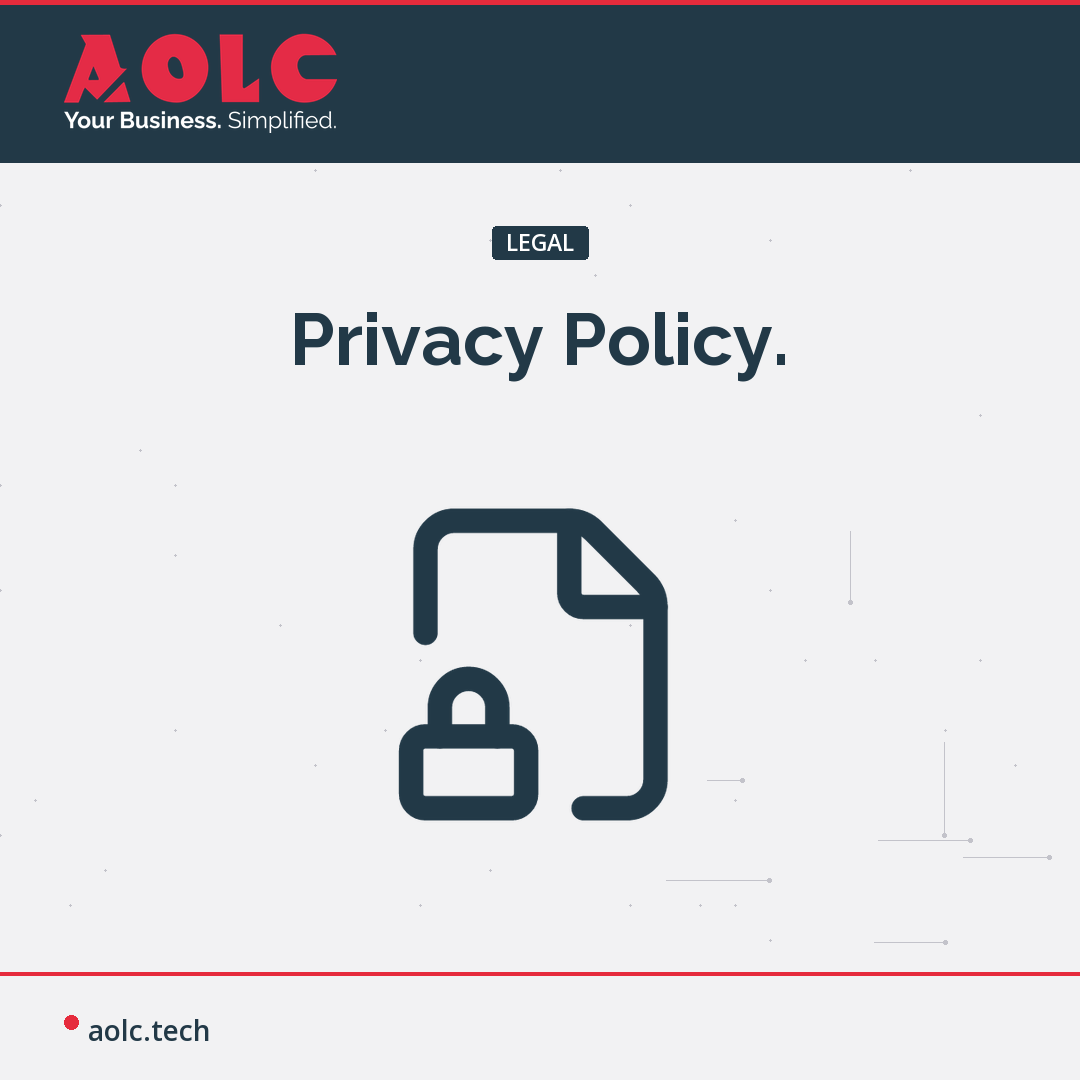 Privacy Policy | AOLC (Pty) Ltd